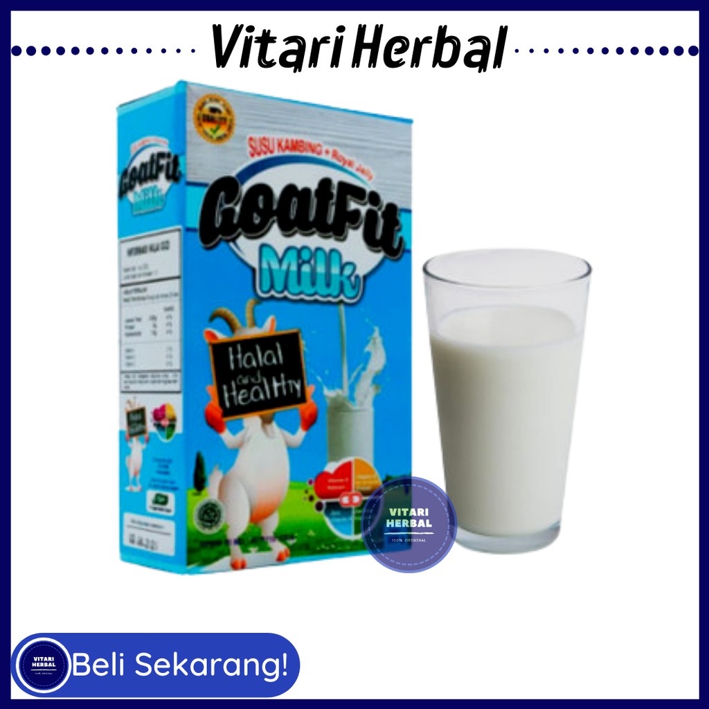 

Goatfit Susu Kambing Plus Royal Jelly / Susu Kambing Etawa Murni