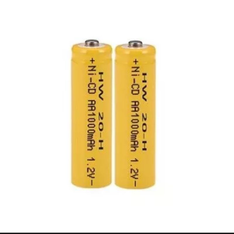 BATRE CAS AA /AAA MURAH A2 1000mAh / A3 600mAh batre KUNING batre mainan R/C baterai recarge batterai isi ulang