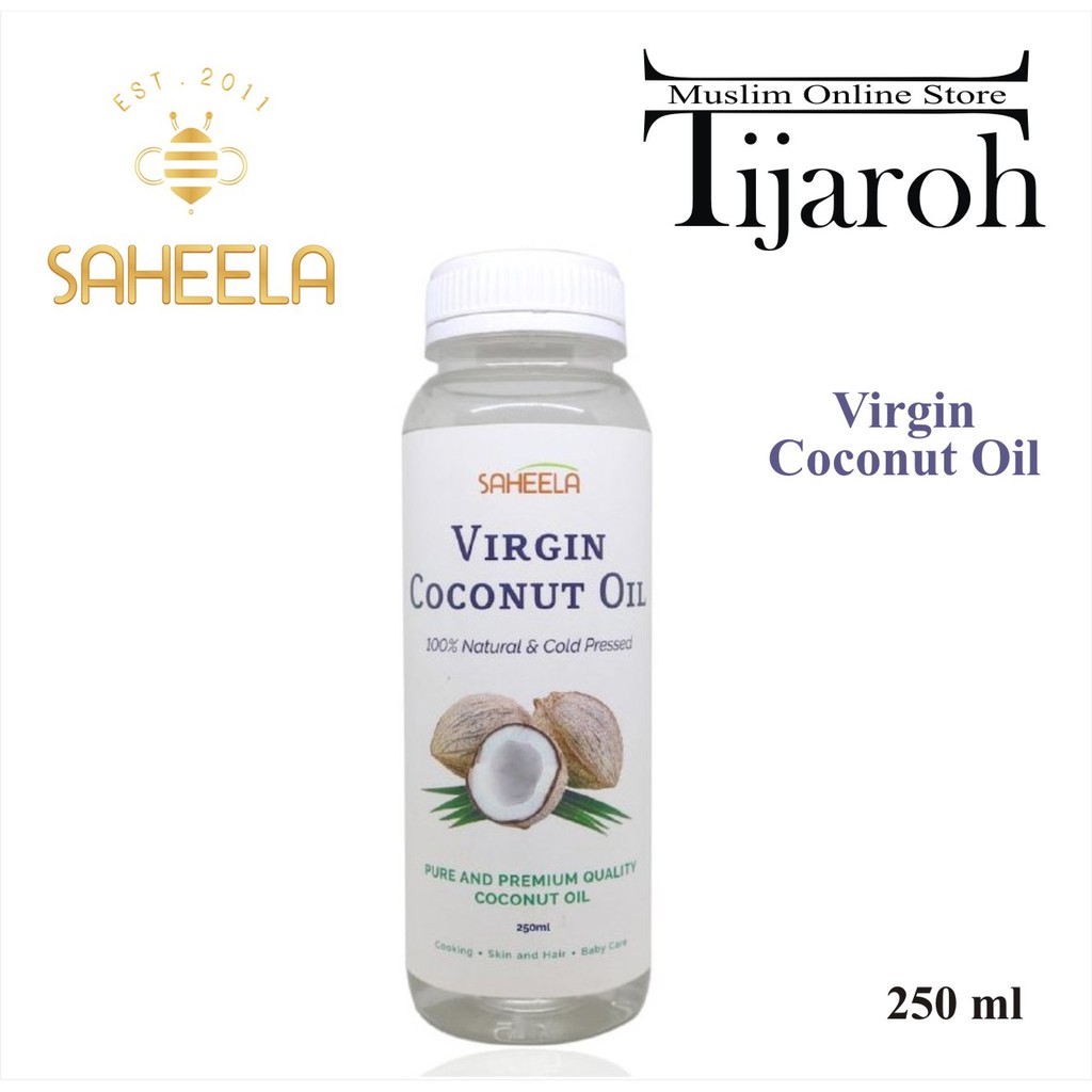 

Virgin Coconut Oil VCO Saheela 250 ml - Minyak Kelapa Murni