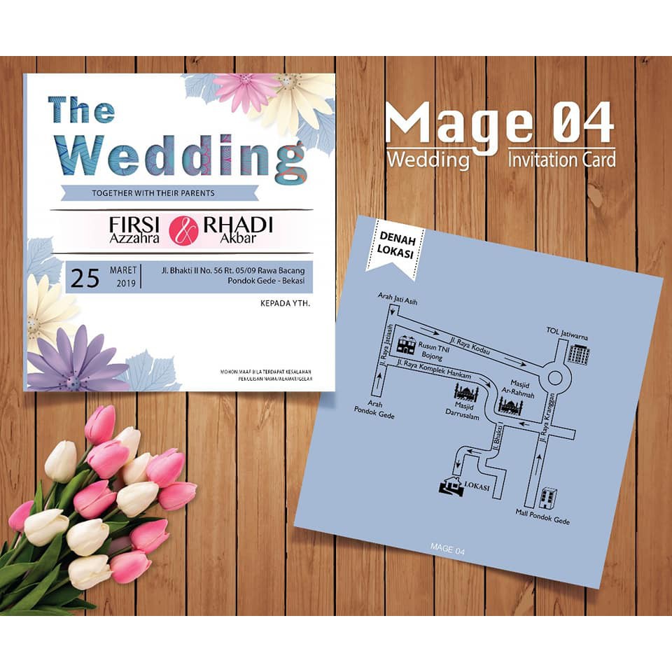 

Cetak Undangan + Plastik dan Label - Mage 04