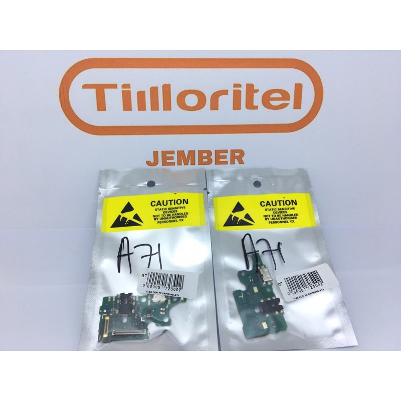Flexibel conektor cas Samsung A71, Papan cas samsung A71, PCB samsung A71