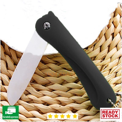 Pisau Dapur Lipat Ajaib Unik Portable Knife Bahan Keramik TF0003