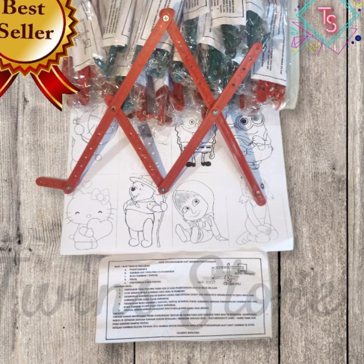 

Harga TERMURAAH.. Pantograf (Alat Bantu Gambar) Paket Hemat