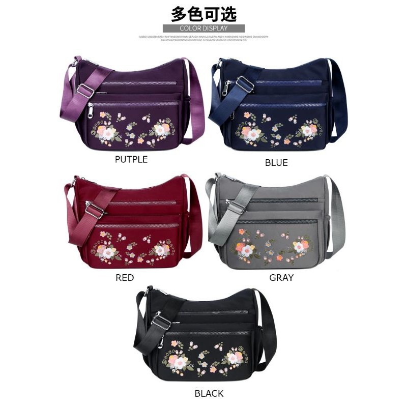 Hot Sale !! New Arrival Fashion Women Handbag Flowers Multi Functional Tas Bunga Selempang Wanita Korean