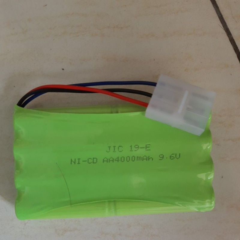 Baterai RC Rakit 8 Soket 3- 9.6 V 4000Mah untuk baterai Mobil RC