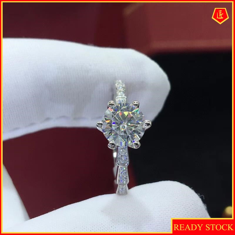 [Ready Stock]Creative Moissanite Ring Special-Interest Design