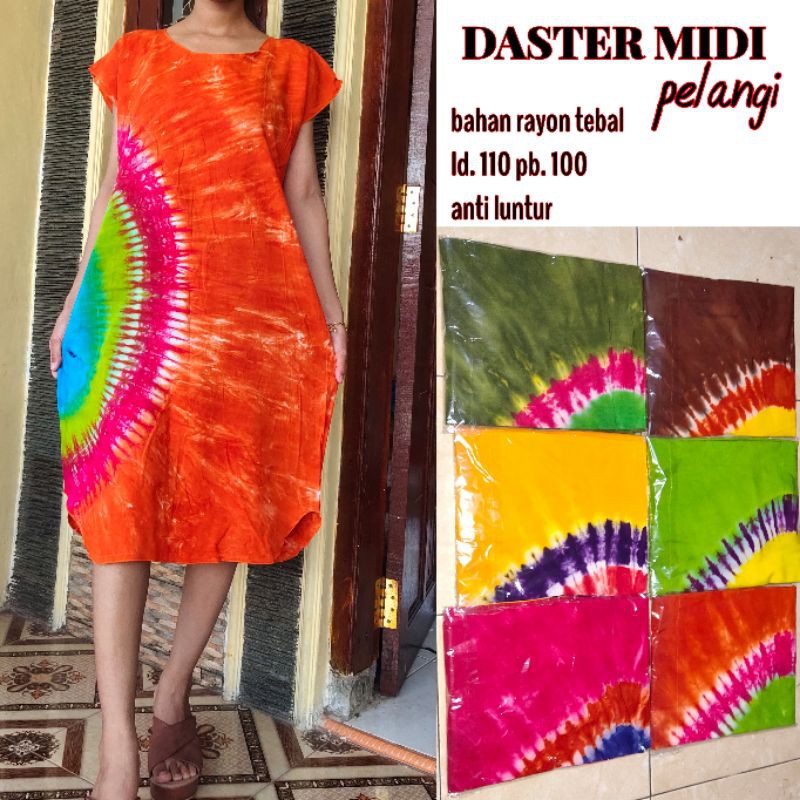 DASTER MIDI PELANGI BEST SELLER