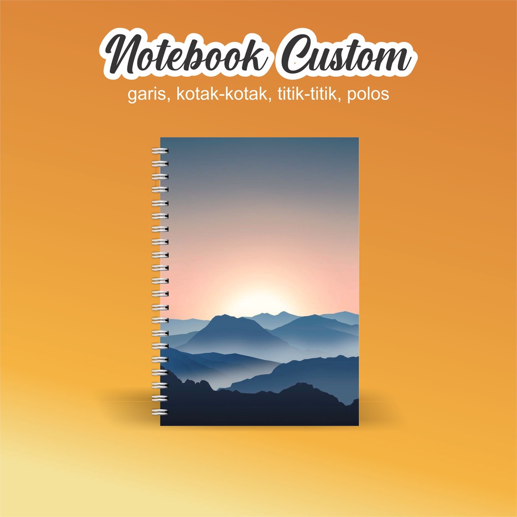 

NOTEBOOK A5 CATATAN/JURNAL BOOKPAPER GRID/KOTAK2#DOTTED/TITIK2#BLANK/POLOS