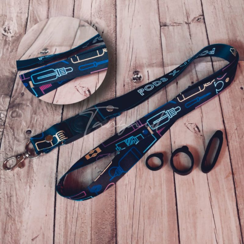 

TALI LANYARD GANTUNGAN POD FREE O-RING KARET PODS 3 PCS IMFORT