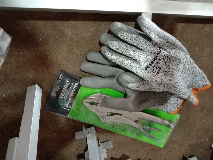 Tang Buaya Bengkok Tekiro 10 / Locking Grip Pliers Curved / Tang Bais Tekiro Curved