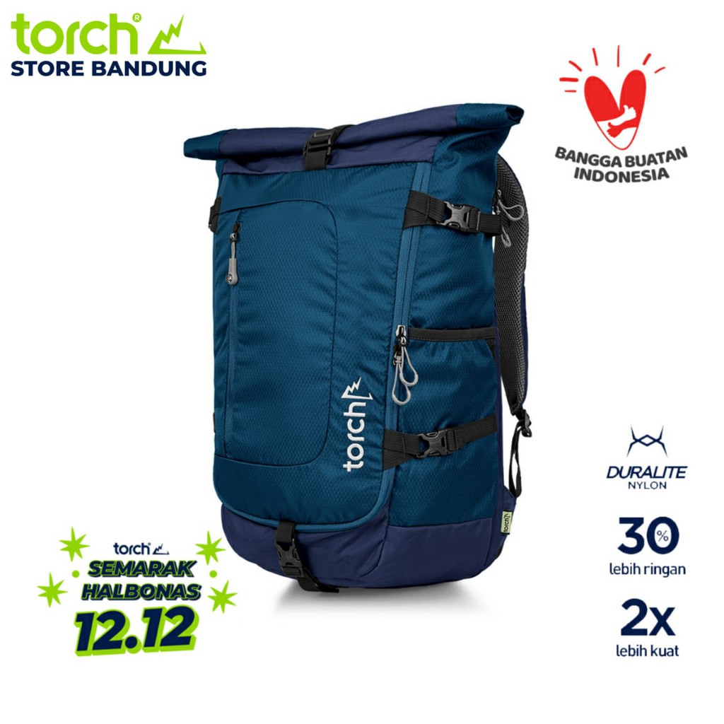 Torch Tas Ransel Travel Backpack Kushima 35 L - Legion Blue