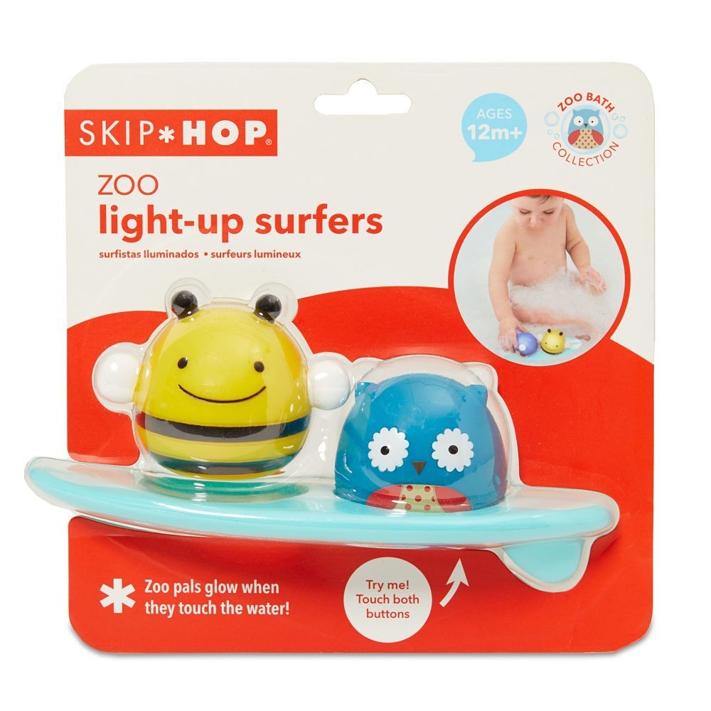 Skip Hop Zoo Bath Light-Up Surfers