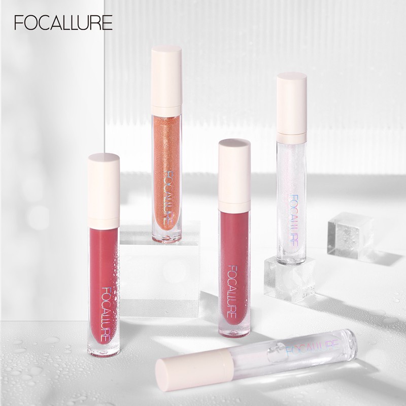 FOCALLURE PLUMPMAX LIP GLOSS Shimmer Glossy Makeup - Kosmetik FA153