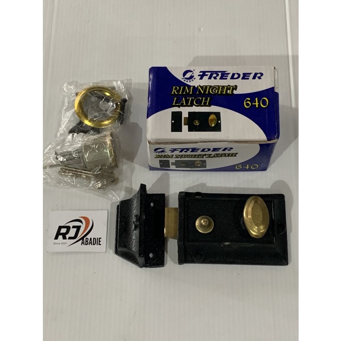 Kunci Laci Lemari Pintu Grendel Otomatis Rim Night Latch Freder 640
