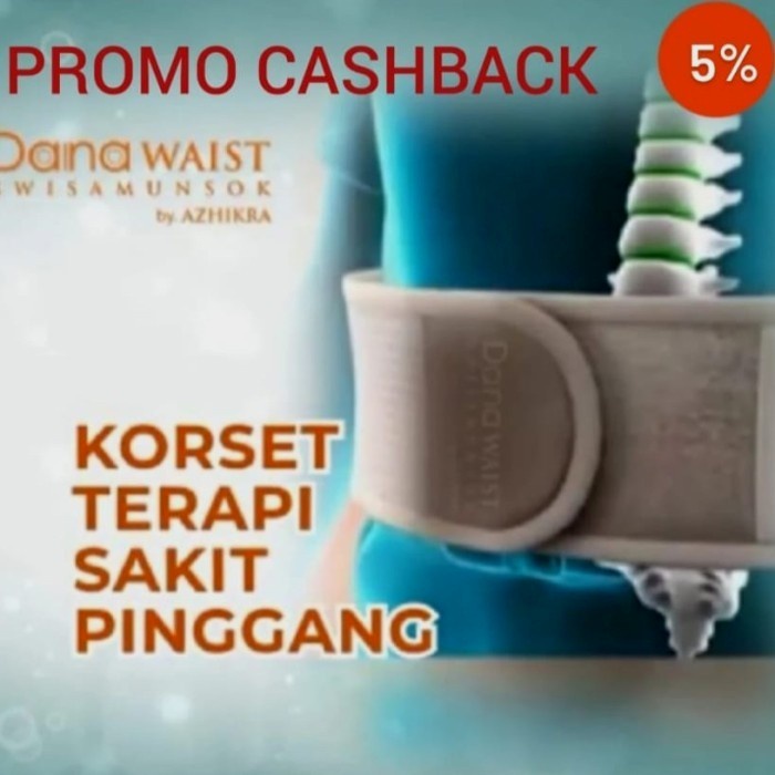 Korset Dana waist 2 in 1 untuk Syaraf Kejepit & Asam Lambung Ori Korea