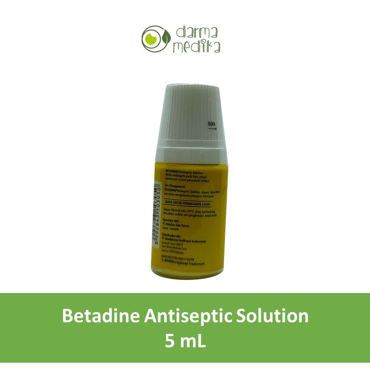 Betadine Antiseptic Solution 5ml 5 ml