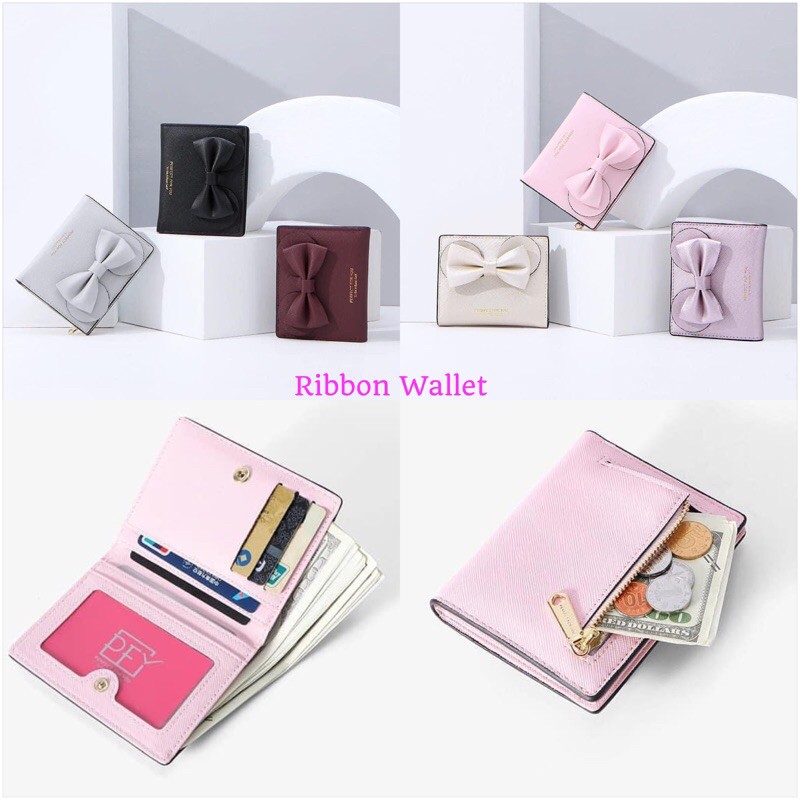 READY STOCK RIBBON WALLET