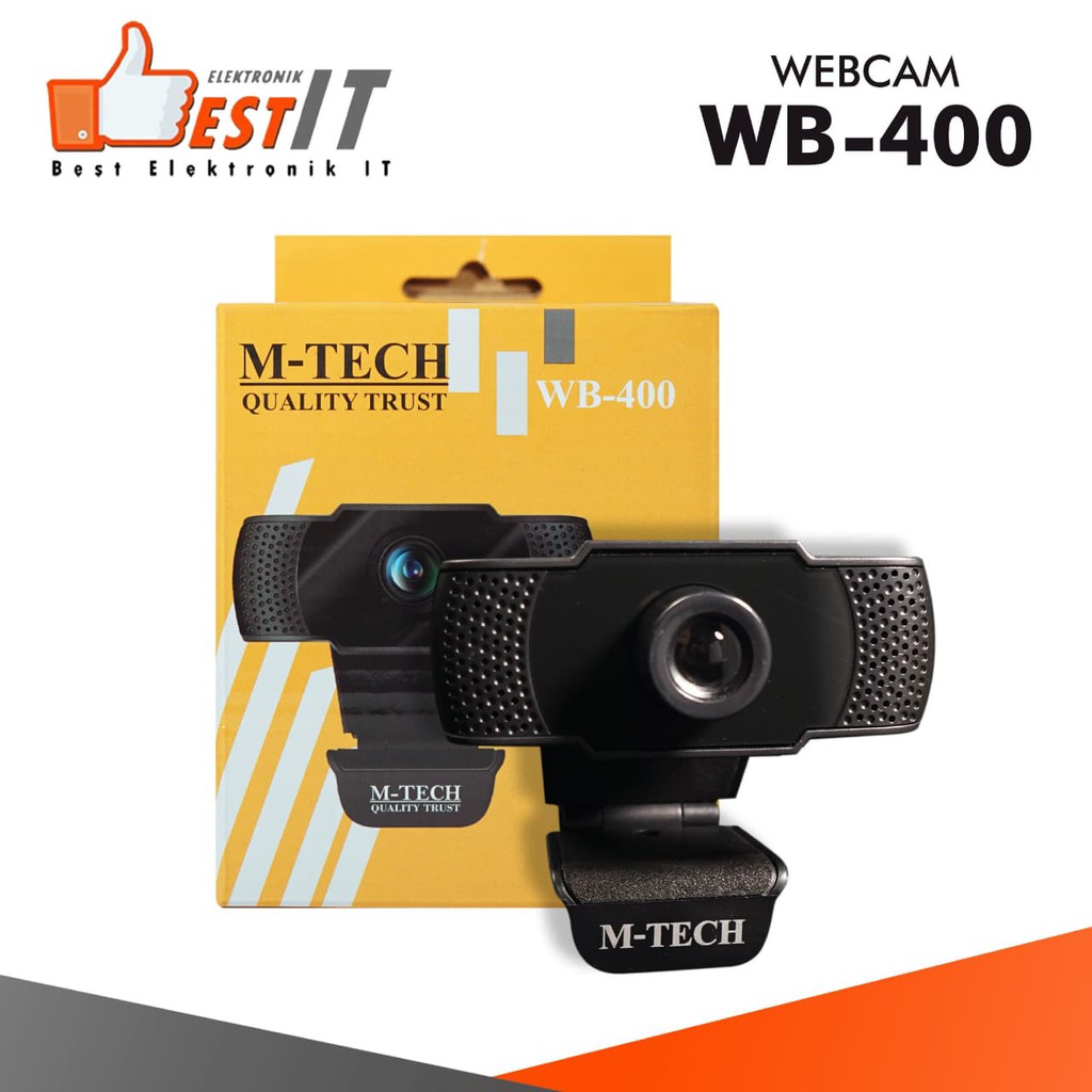 Webcam 720P M-TECH WB400 With Microphone