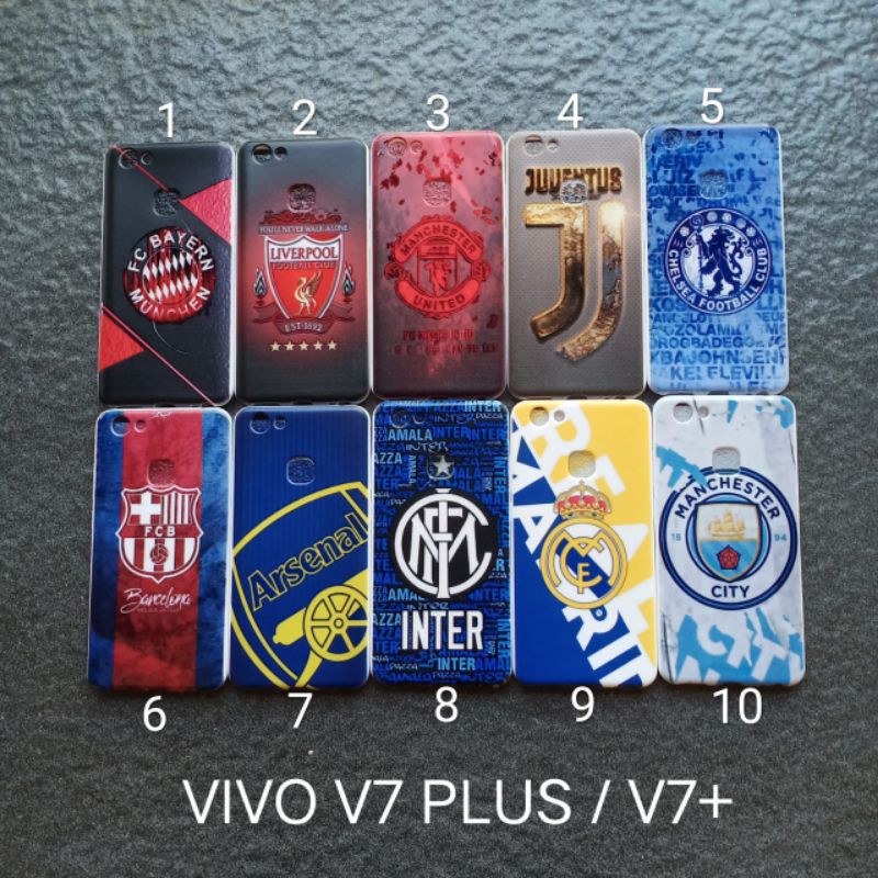 Case gambar vivo V7+ V7 plus motif cowok soft softcase softshell silikon cover casing kesing housing