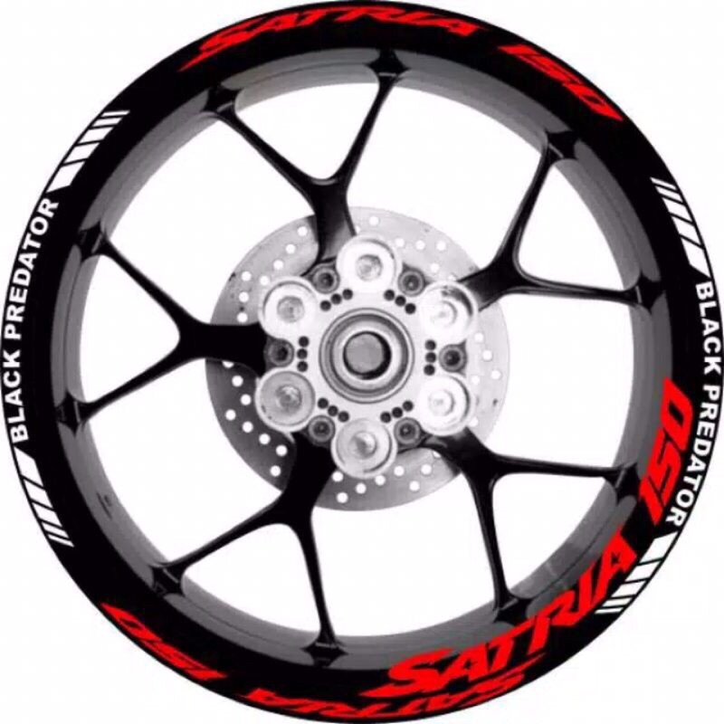 sticker motor sticker velk motor satria fu 150