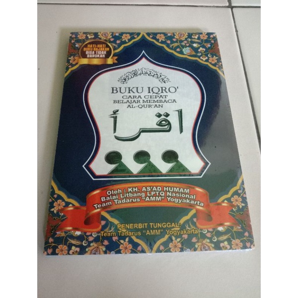 Buku Iqro Hvs Warna Besar