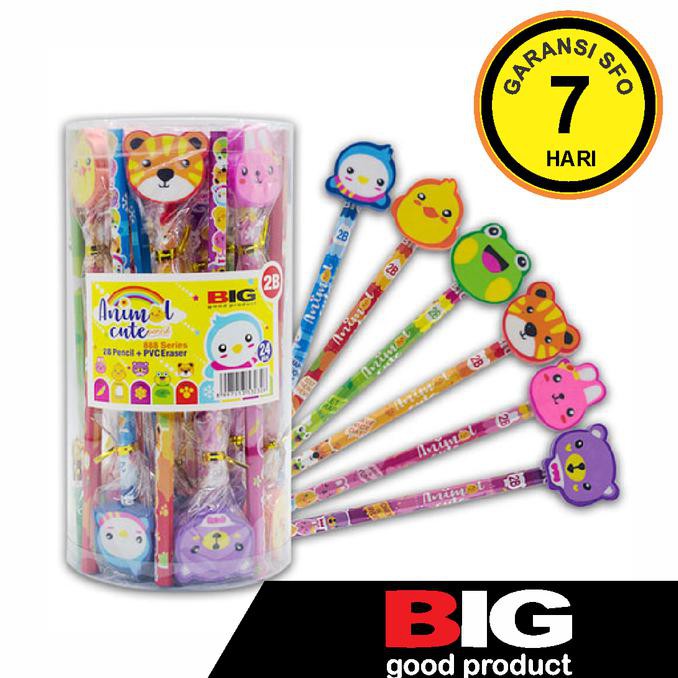 

Pensil + Penghapus Big 2B - 888 - Tipe A BERGARANSI