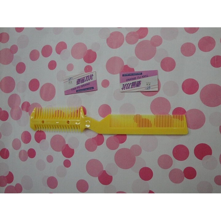 【TERSEDIA &amp; COD】1 Perempuan Gunting Profesional Rumah Tangga DIY Razor Sisir Rambut Sparse Scler