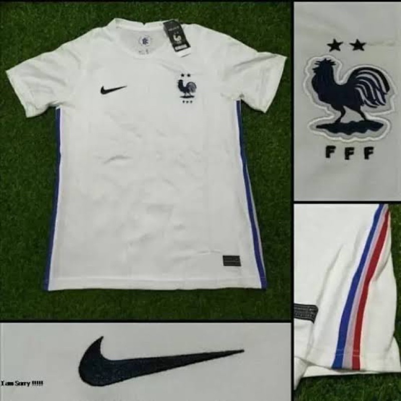 TERMURAH!! Jersey negara timnas Perancis France HOME / AWAY euro 2021 GO import