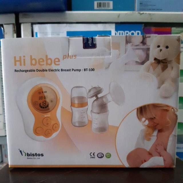 Breast Pump Hi bebe plus BT-100 / Double Electric Breast Pump / Pompa Asi Elektric / Pompa Asi