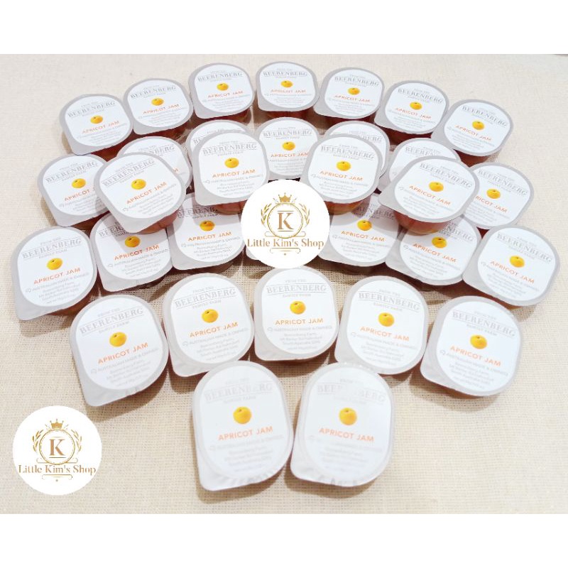 

READY 03/25 Beerenberg Farm Apricot Jam Single Serve 14 gr (GLUTEN FREE - VEGAN ) / ( Harga 1 Pcs ) Family Farm / Selai Buah Aprikot / Selai Roti Enak / Dessert Jam / Viral / Turun Harga / Airplane Food / Homemade Jam Gluten Free / Little Kim's Shop