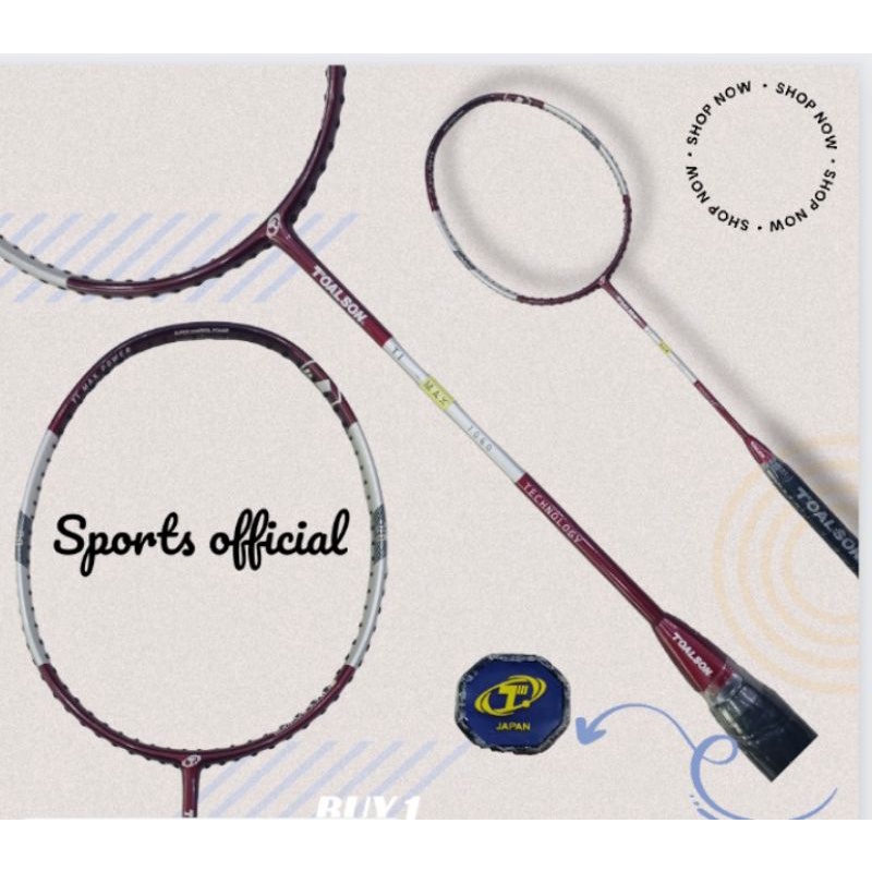 Raket Toalson TIMAX 1060 / TI MAX 1060 Original