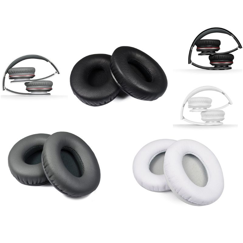 Cre 2x Ear Pads for Beats By Dr Dre Solo Solo Peredam Suara Earphone Earmuff