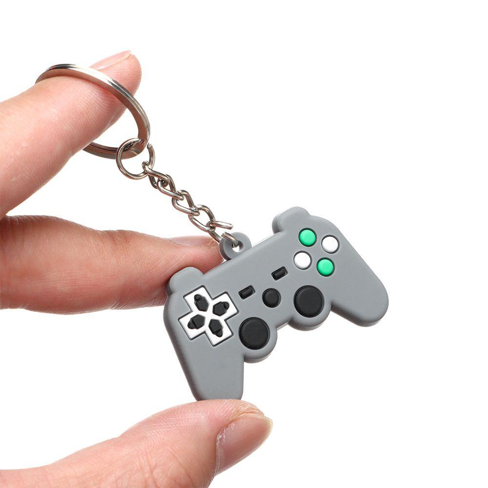 R-flower Video Game Controller Gantungan Kunci Hadiah Charms Nikmat Video Game Keychain