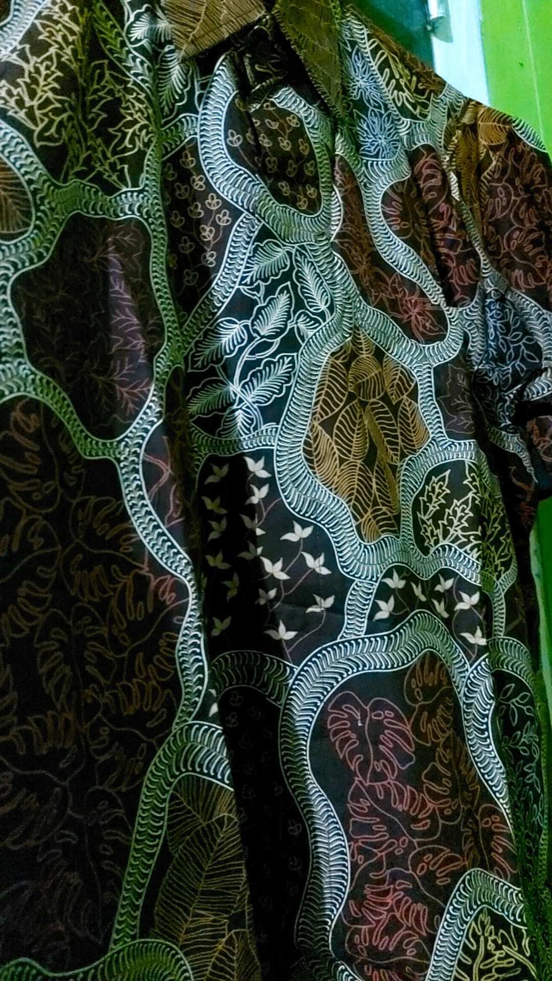 Kemeja Batik Prabu Bahan Katun Baturaden Reguler Fit B382