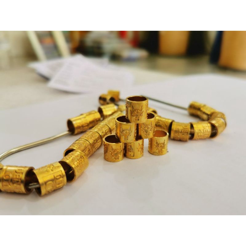 RING BURUNG UKIR 1CM MERPATI UKIR TIMBUL 100% KUNINGAN