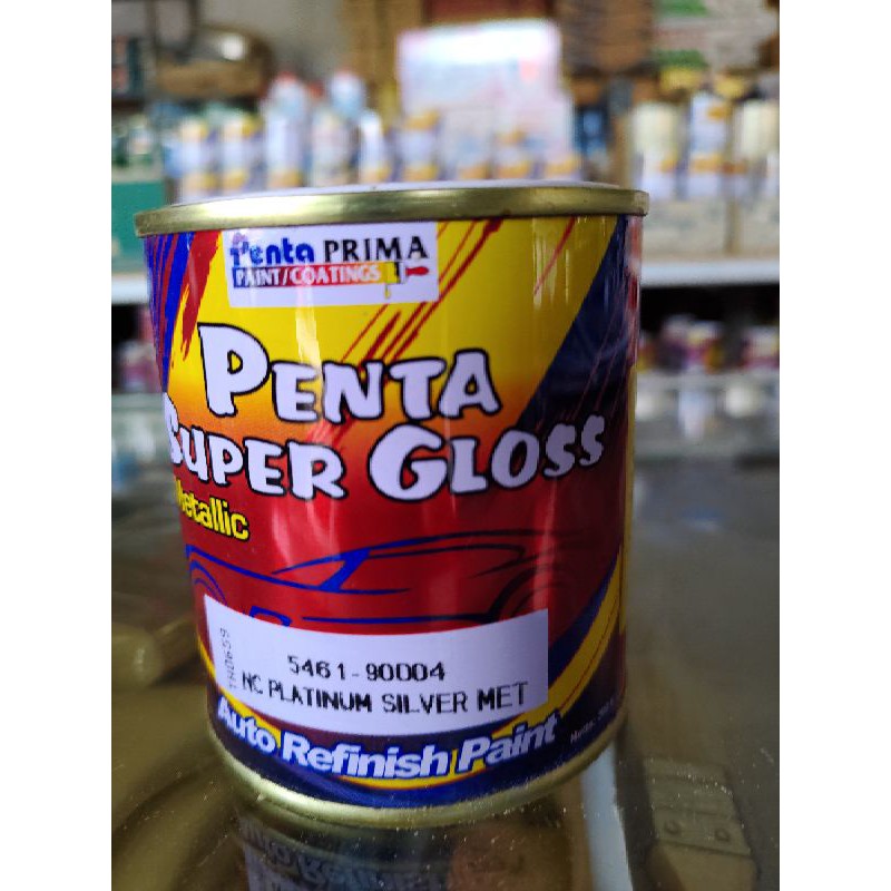 Cat platinum silver met / penta super gloss