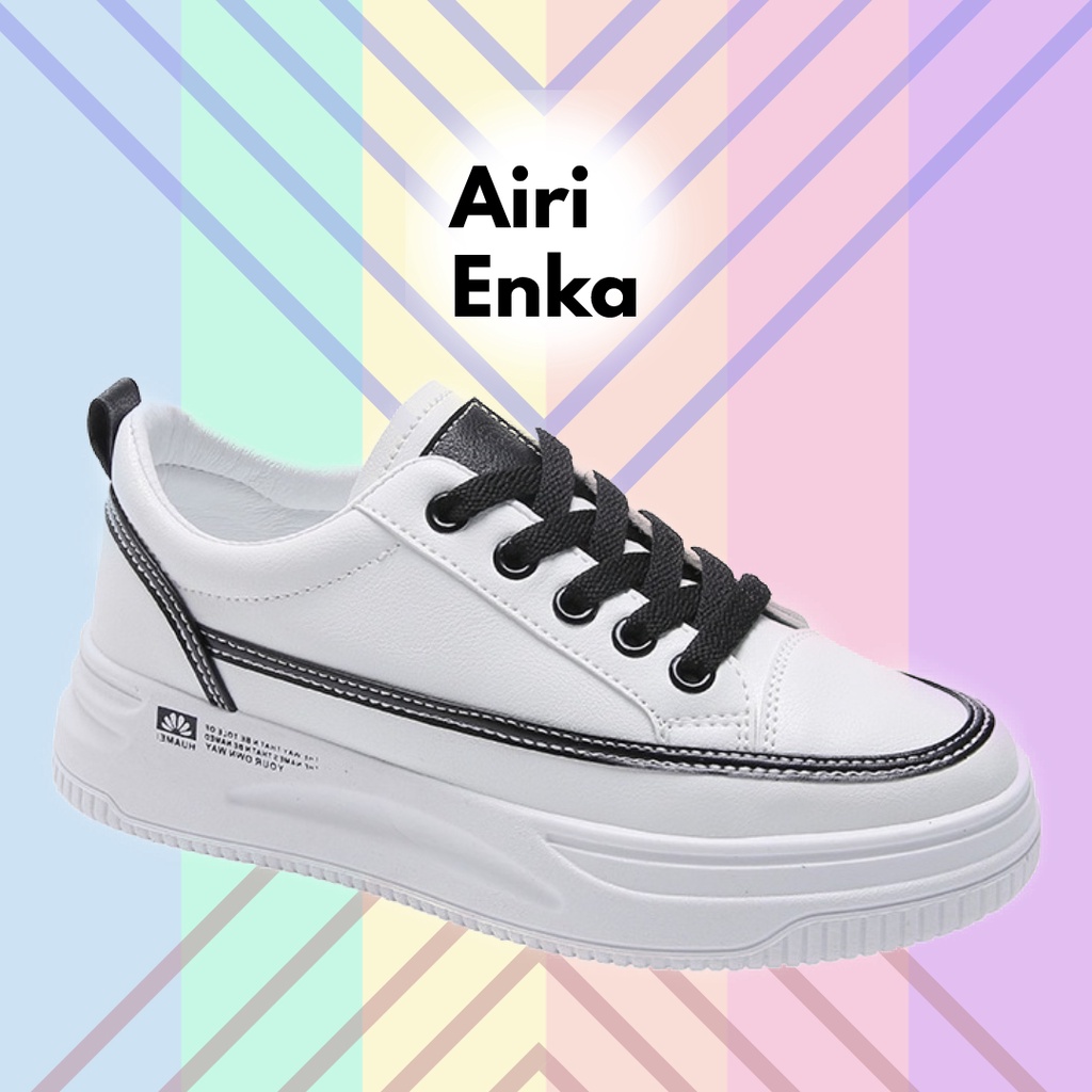 SNEAKER MODEL BARU 2022 Sepatu Sneakers Import Shoes KYOKO Fashion Wanita Sepatu Korea Style Sekolah