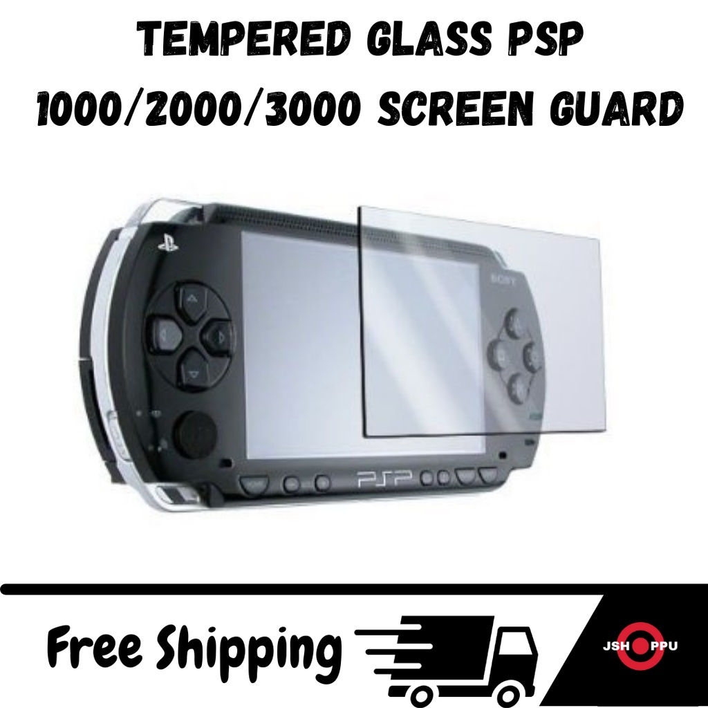 Anti Gores Screen Guard untuk PSP Slim 2000 3000 Fat 1000 Tempered Glass PSP