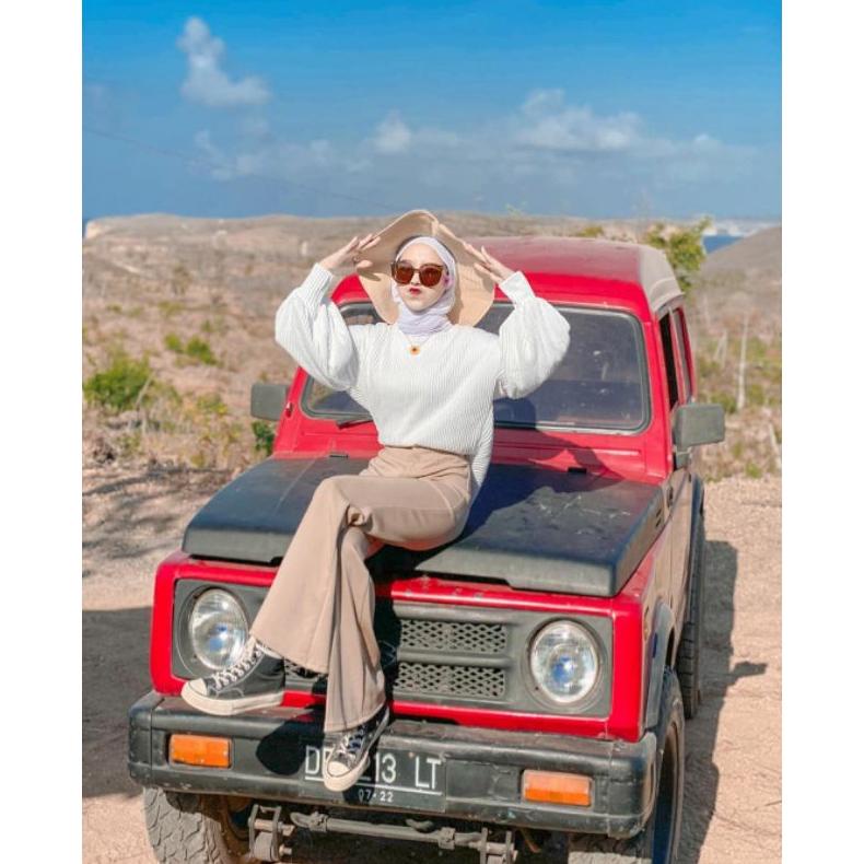 Amora Plisket Blouse/Plisket Import Premium