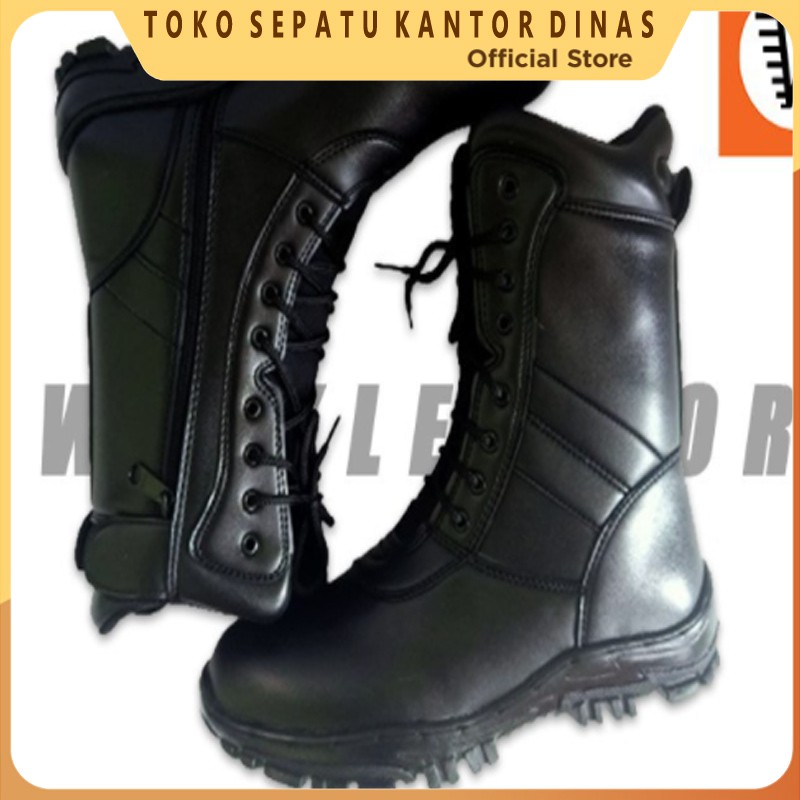 SKD  Sepatu PDL Dinas Tinggi DOFF TNI POLRI POLISI SATPAM BANSER - LB01