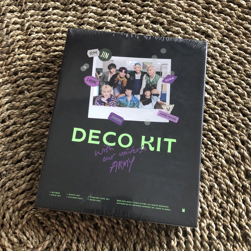 READY SEALED BTS DECO KIT OFFICIAL