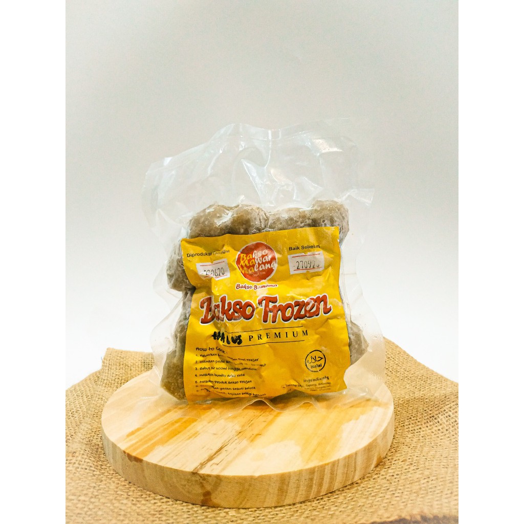 

Bakso Sapi Frozen PREMIUM isi 20 pcs - Bakso Halus Asli Malang | Bamama