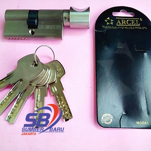 KUNCI PINTU SILINDER / KUNCI CYLINDER / ALUMINIUM CYLINDER BESAR SERBAGUNA SBJ