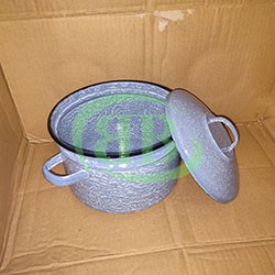 Panci Gaspan 20 HM Blirik Batik Timbangan Kedaung Antik Klasik