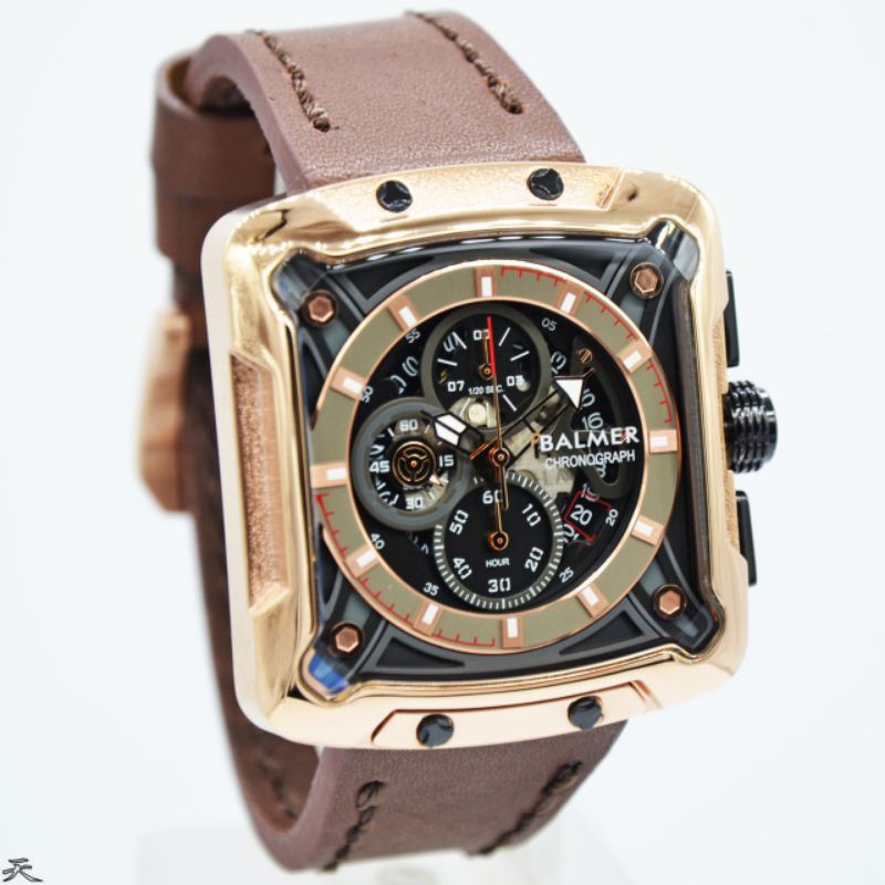 READY JAM TANGAN PRIA BALMER B7982/AC3039 CHRONOGRAPH ORIGINAL