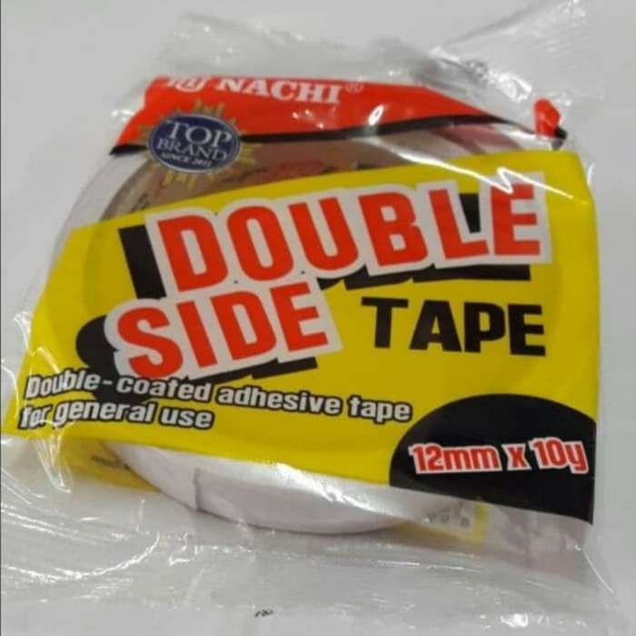 

ISOLASI DOUBLE TAPE NACHI 12MM X 10 YARD