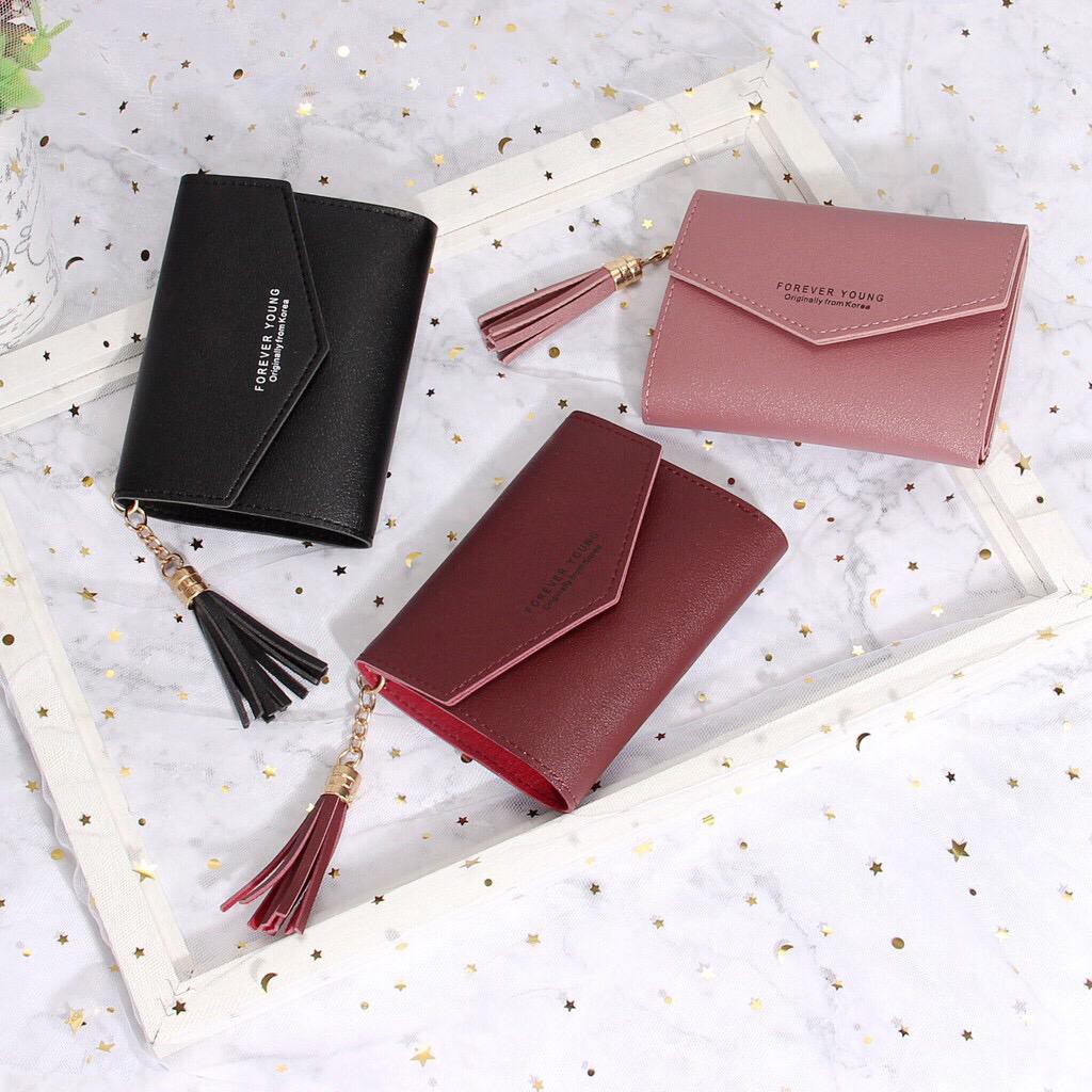 ♥TASBLUE♥A17 COD Dompet Wanita dompet Lipat Dompet Mini Import dompet wanita murah-1