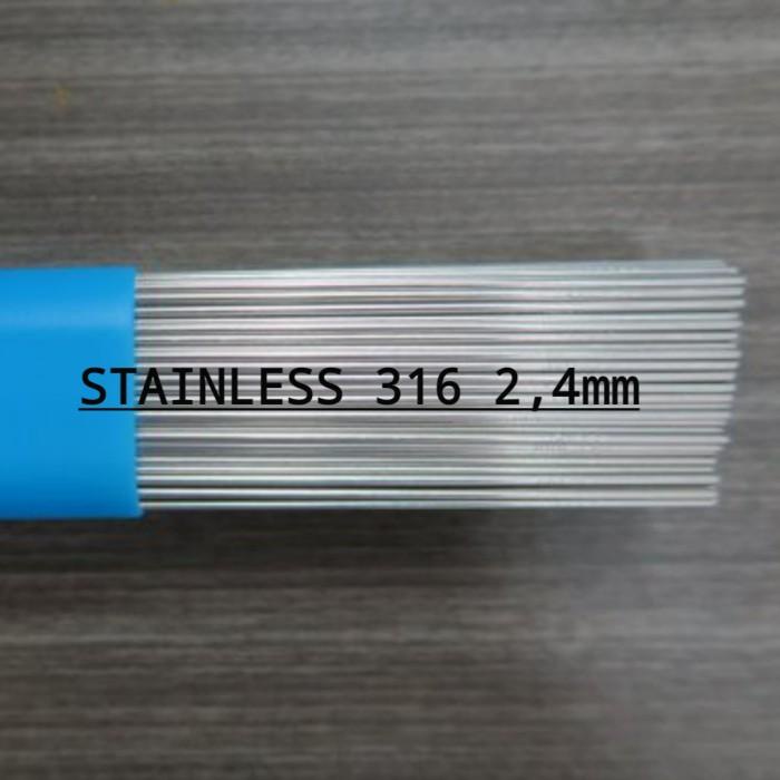 Kawat Las Argon Stainless 316 2,4Mm X 1Kg