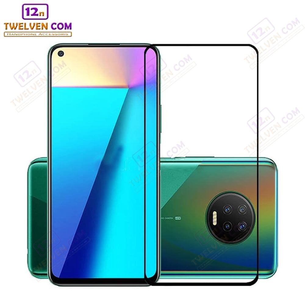 [FLASH SALE] zenBlade 5D Full Cover Tempered Glass Infinix Note 7 - Hitam