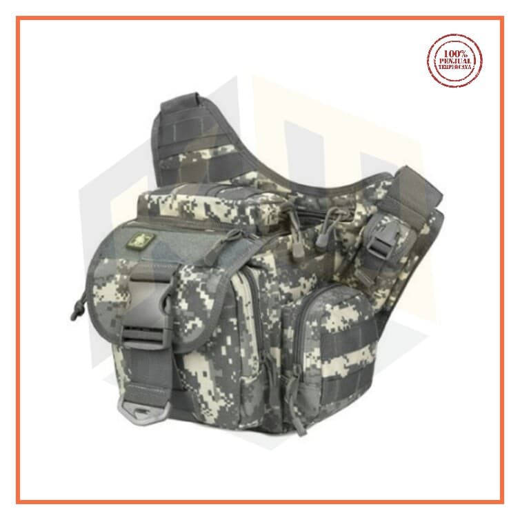 Limited! TAS SELEMPANG ARMY 249 SLING BAG OUTDOOR ARMY 249